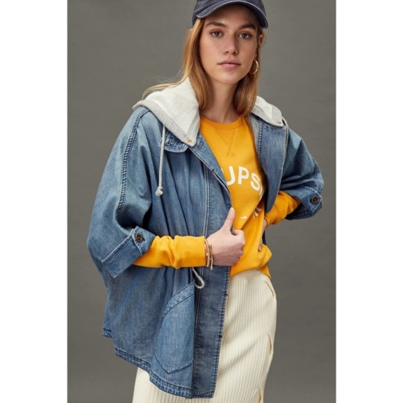 Anthropologie pilcro kimono jacket M/L - Picture 3 of 16